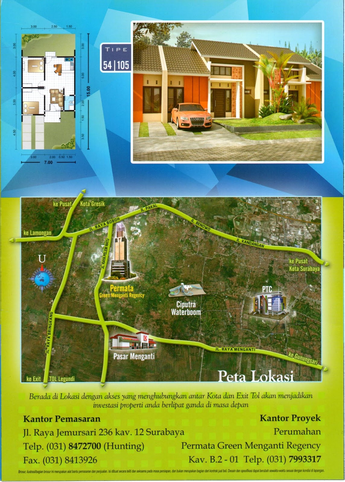 Permata Green Menganti Regency GresikGota Mulya PT 0318472700