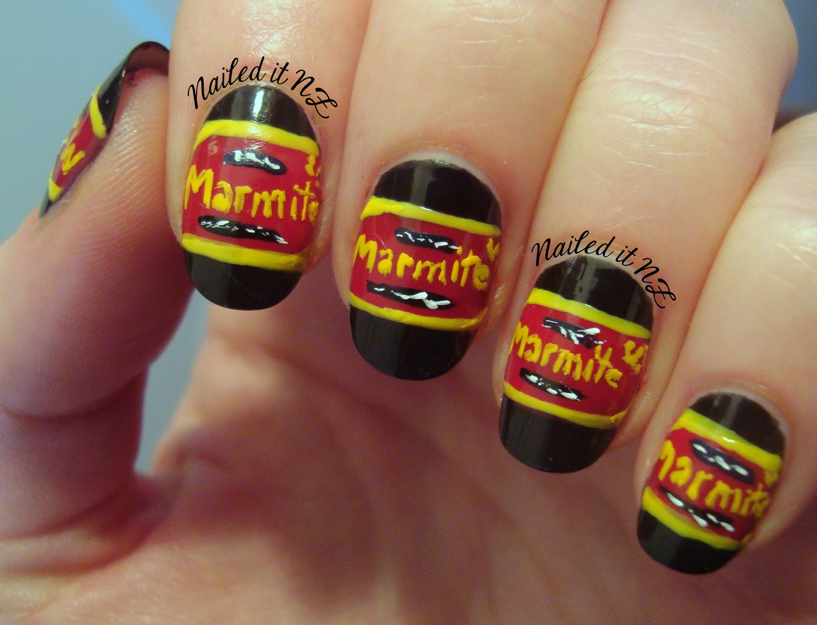 Marmite Nails!