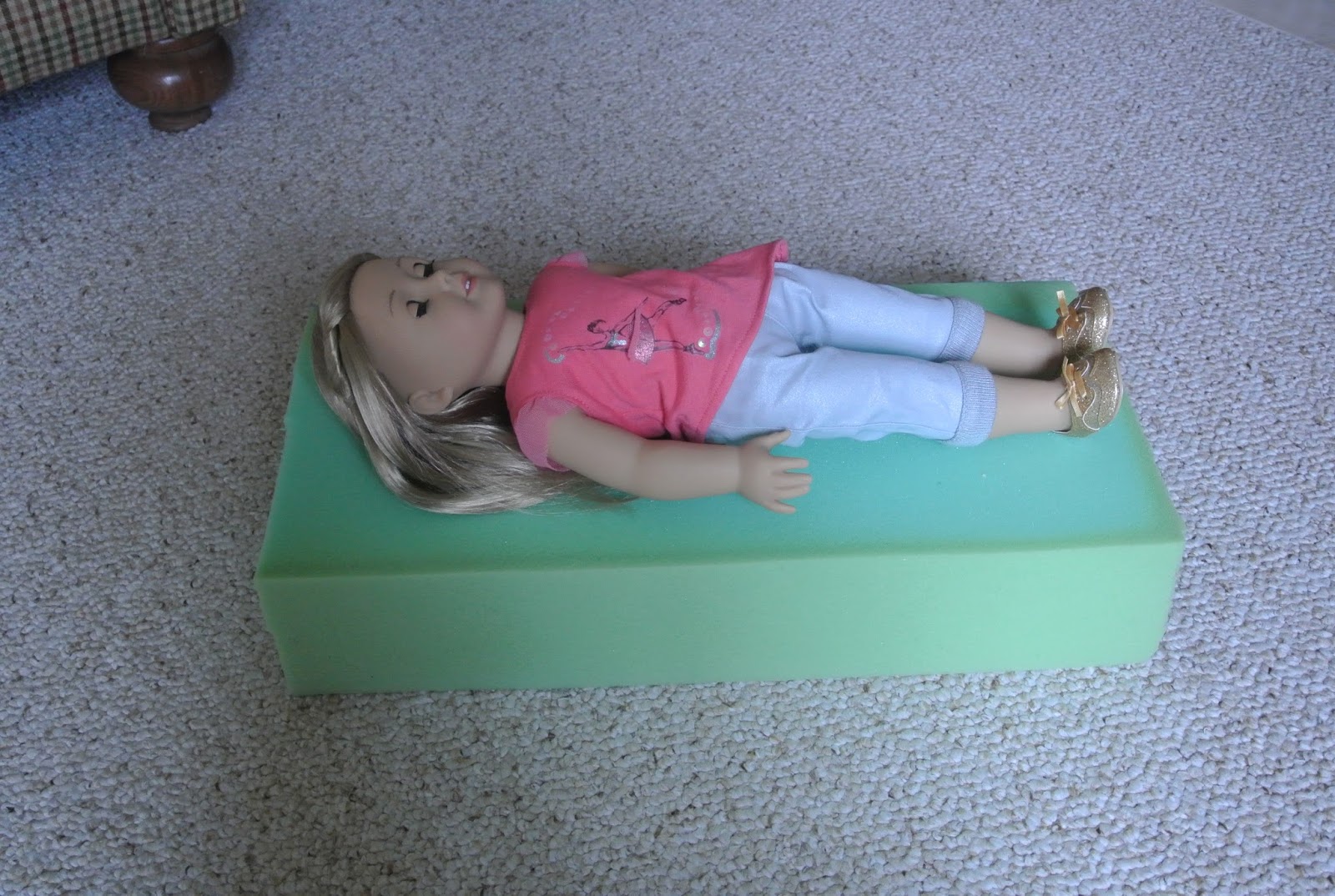How To Make an 18 Inch Doll Bed and Bedding (No Building Required)