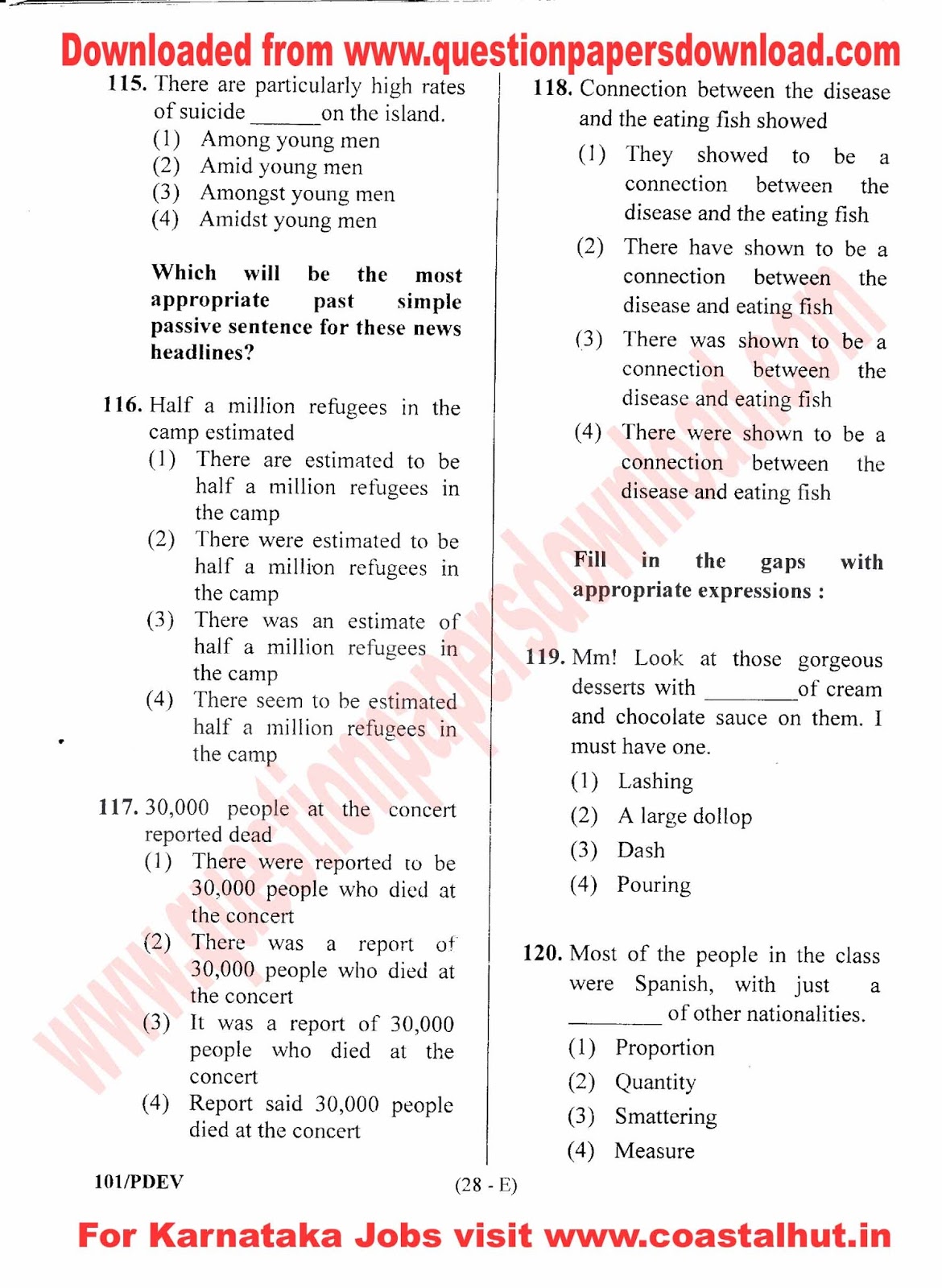 PDII Exam