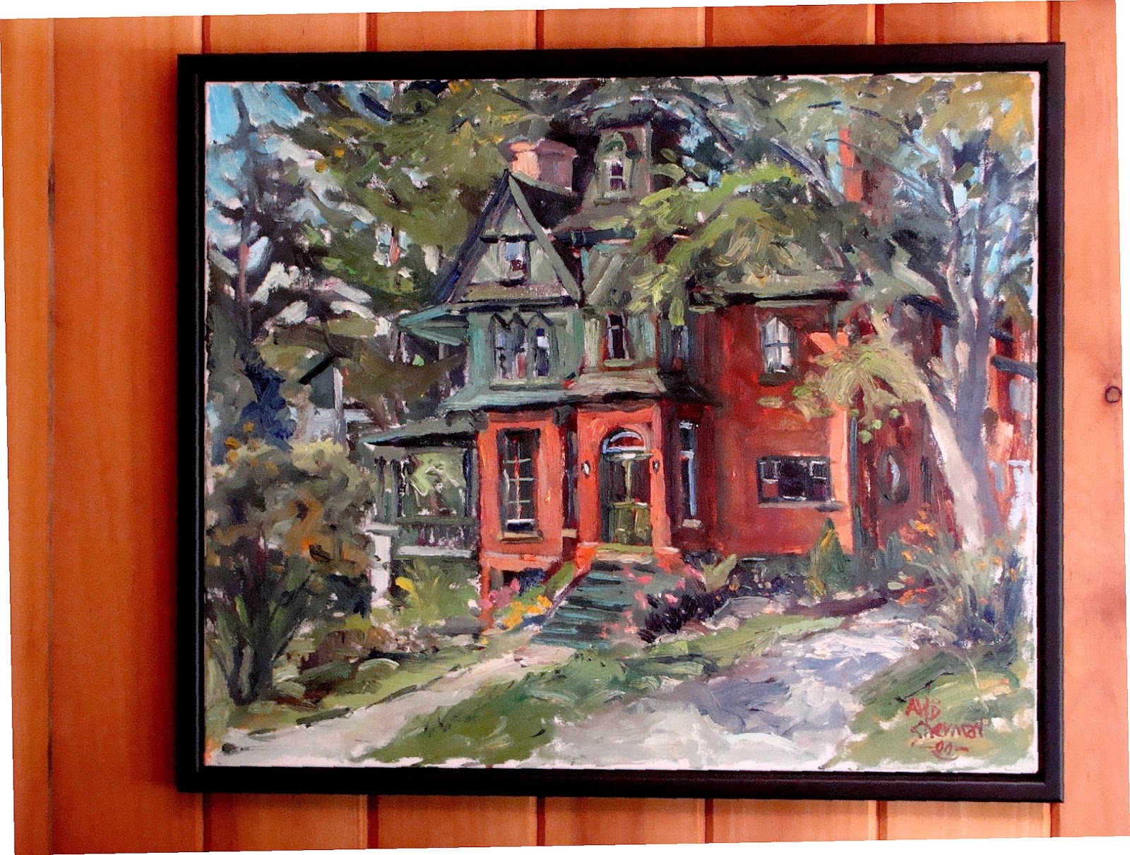 Journaling With Paint Yesterday... and Today...August on my mind