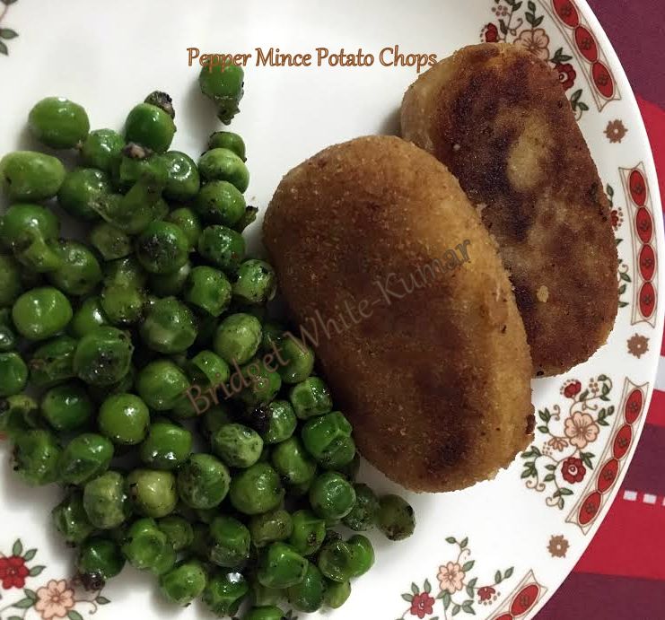 ANGLOINDIAN CUISINE ANGLOINDIAN PEPPER MINCE POTATO CHOPS