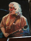 My painting from a photo of Jerry Garcia