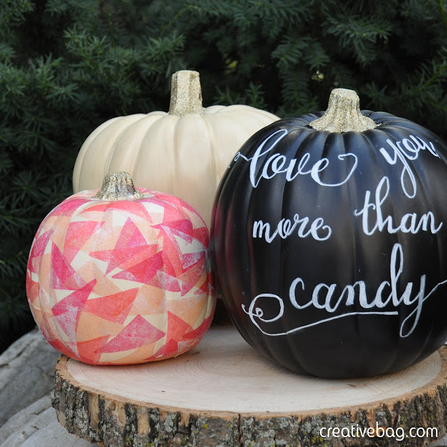 the creative bag blog fall decorating inspiration using tissue paper