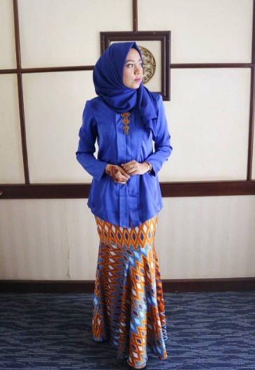 tutorial model hijab kebaya kutu baru terbaru