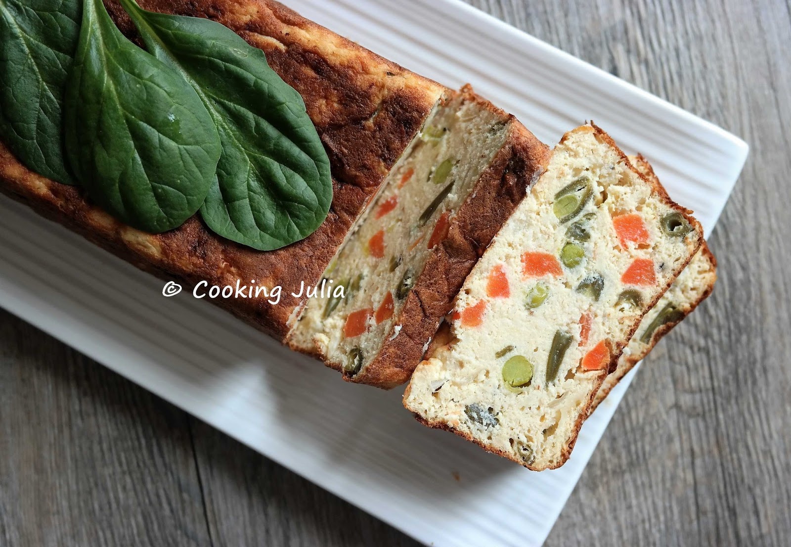 COOKING JULIA TERRINE DE THON À LA MACÉDOINE DE LÉGUMES