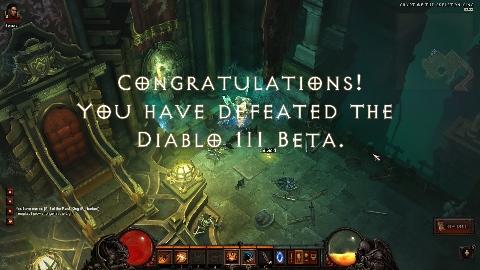 Diablo 3 News Diablo 3 Beta End Of Act 1