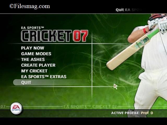 Free Download EA Sports Cricket 2007 Game