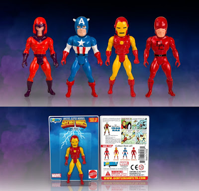 Marvel's Secret Wars Micro Bobbles Series 2 by Gentle Giant - Magento, Captain America, Iron Man & Daredevil
