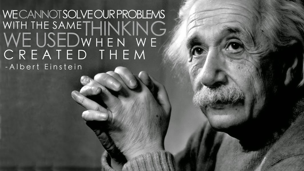 we can not solve problems