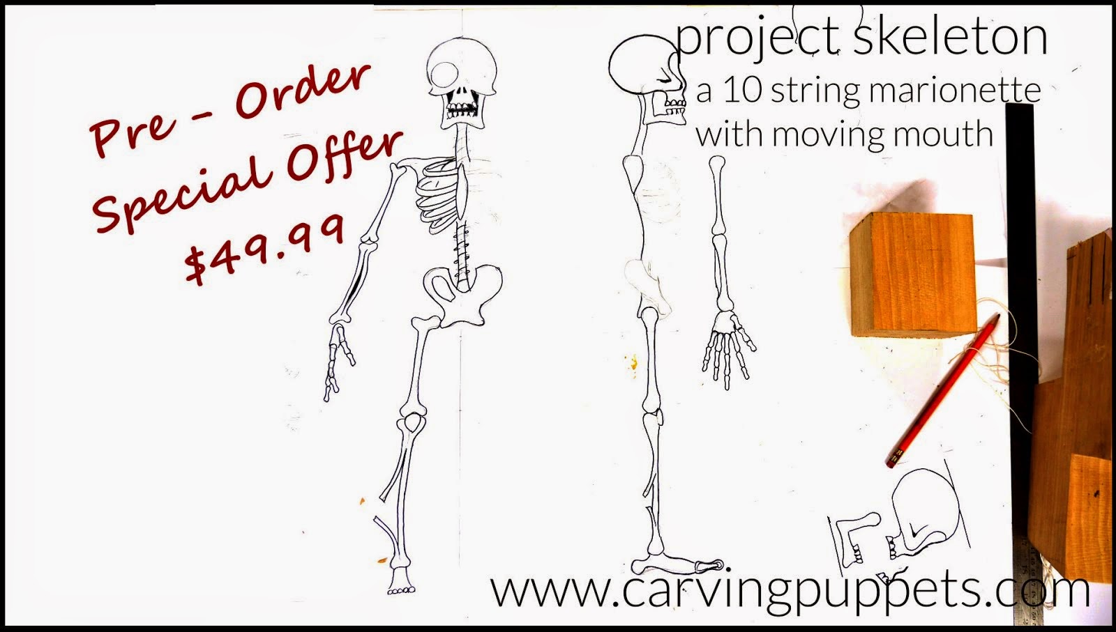 Making Wooden Puppets - Video Tutorial