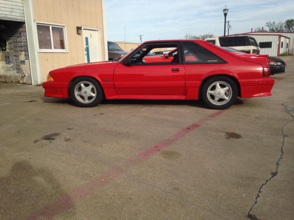 Whiteboy's Mustangs 1991 Mustang GT roller
