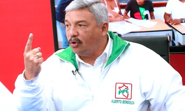 Alberto Beingolea, presidente del Partido Popular Cristiano (PPC)