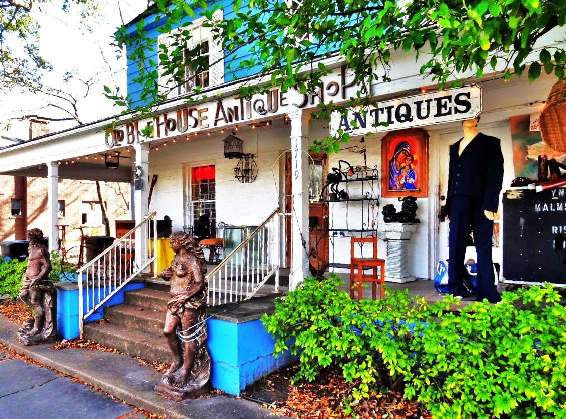Houston Streetwise Antique Shops on Westheimer in Montrose
