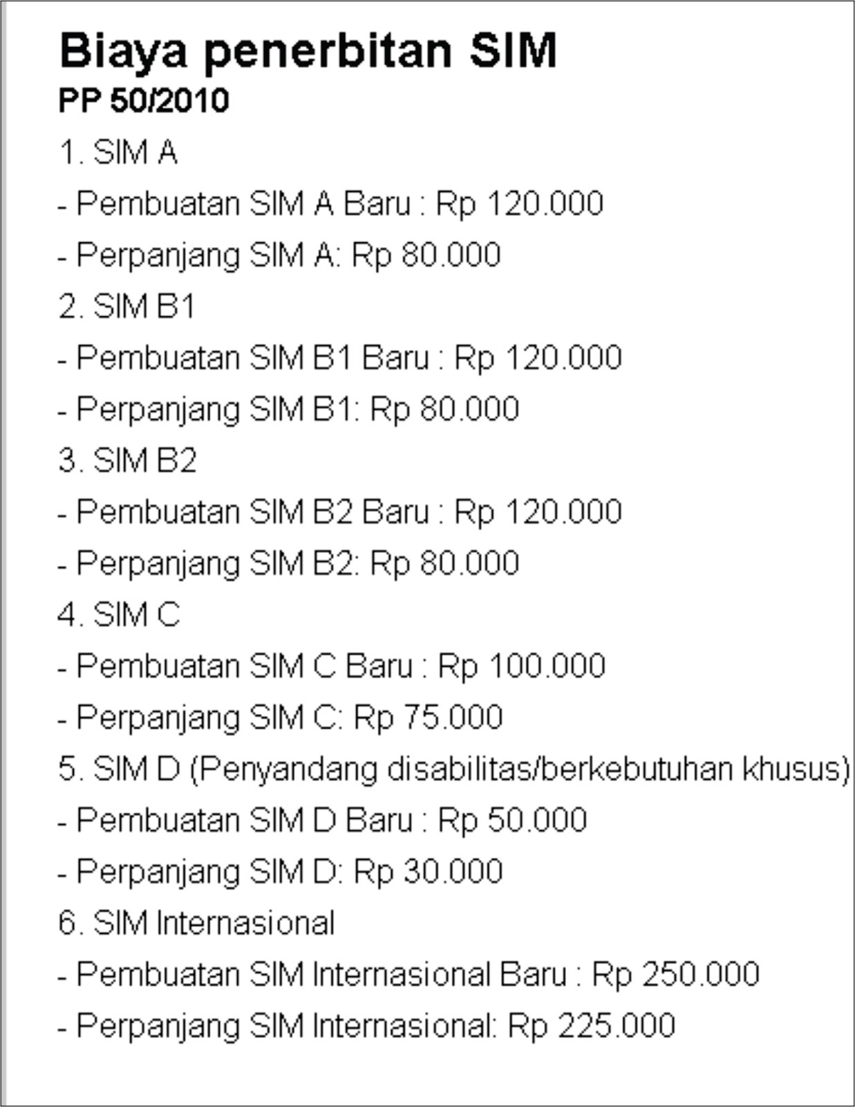 Diskon Perpanjangan Sim C