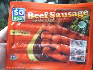 so good beef sausage