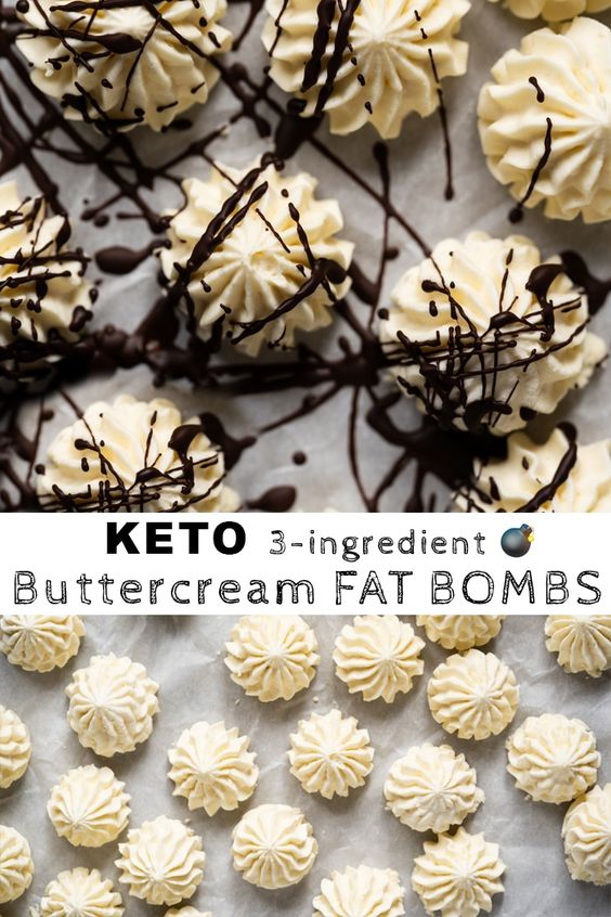BUTTERCREAM KETO FAT BOMBS BEST FOOD