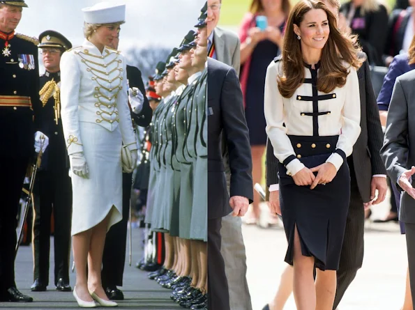 The Duchess of Cambridge is bound to draw comparisons to her husband's late mother, Diana, Princess of Wales.