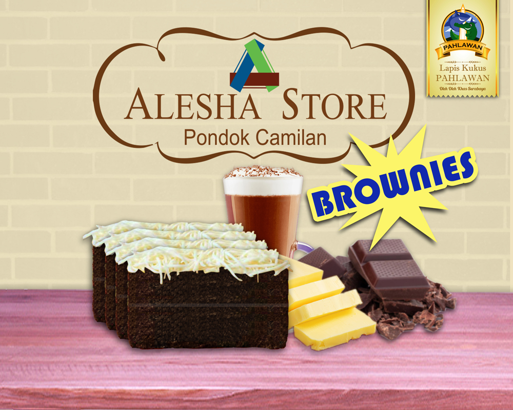 LAPIS KUKUS PAHLAWAN BROWNIES KEJU Alesha Store