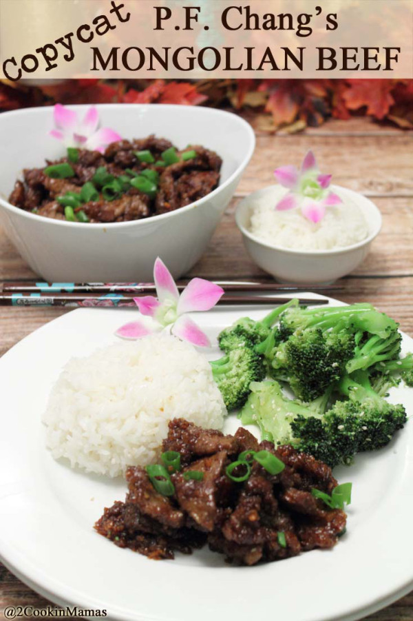 Most Viewed Recipe of the Week | PF Chang’s Mongolian Beef Copycat from 2 Cookin' Mamas #SecretRecipeClub #recipe #copycat #PFChangs #steak