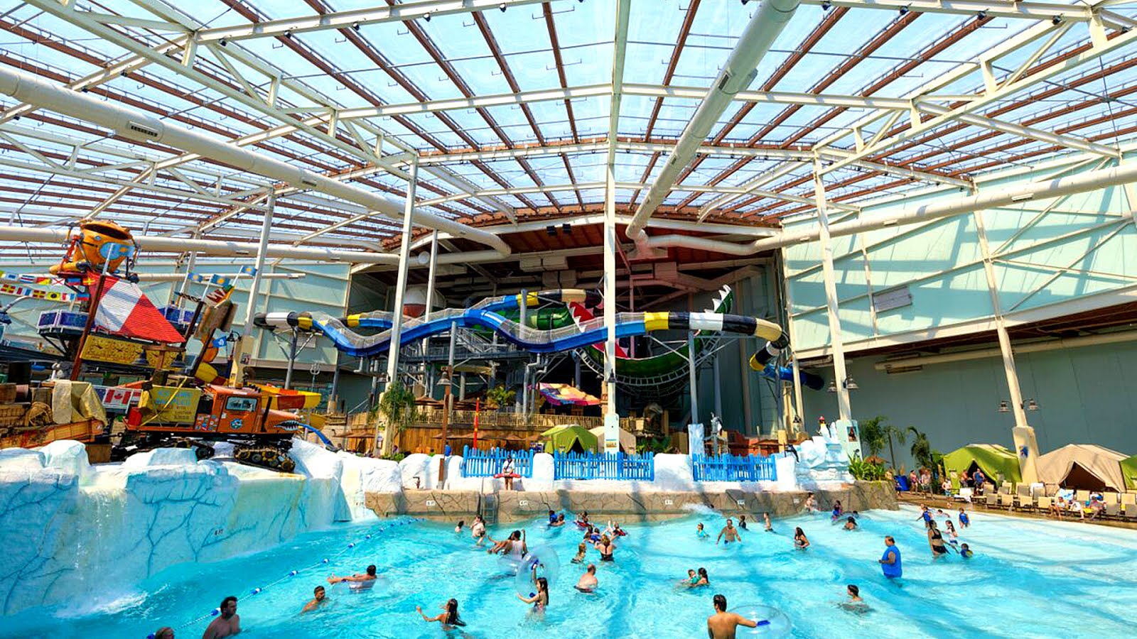 Aqua Mountain Indoor Water Park Resort Trip to Resort