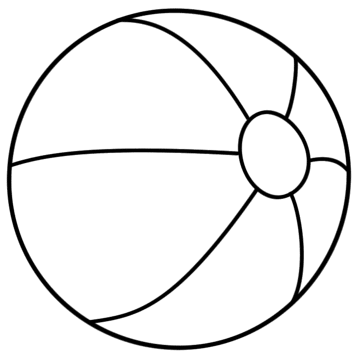 desenhos de bola para colorir pintar imprimir letra b espaÇo
