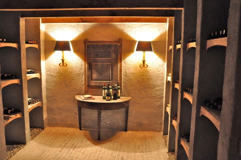 Rustic wine cellar in a beautiful manse in Belgium - Belgian Pearls.