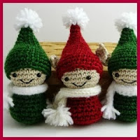 Amigurumis navideños patrón gratis
