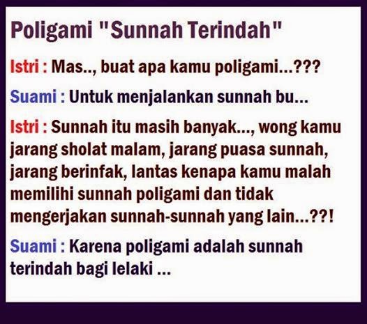 Poligami Sunah Atau Nafsu