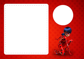Prodigiosa Ladybug: Invitaciones para Imprimir Gratis. Para hacer invitaciones, tarjetas, marcos de fotos o etiquetas, para imprimir gratis de Prodigiosa Ladybug.