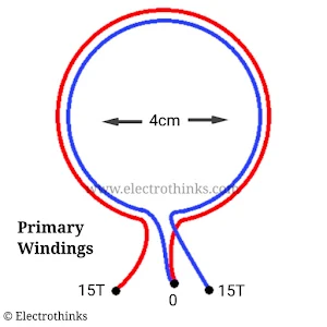 Internal connection of Primary windings