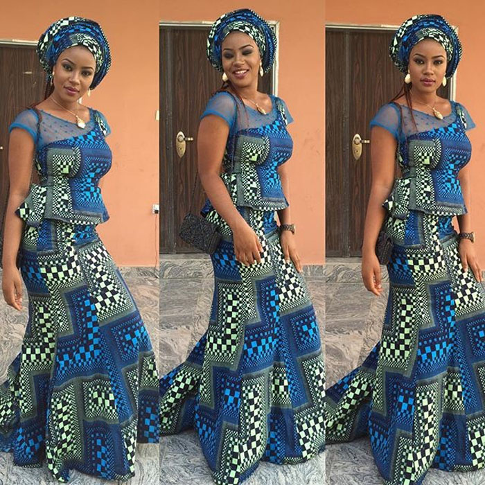 50 Colourful Pictures of The Latest Asoebi And Ankara Styles for Events ...