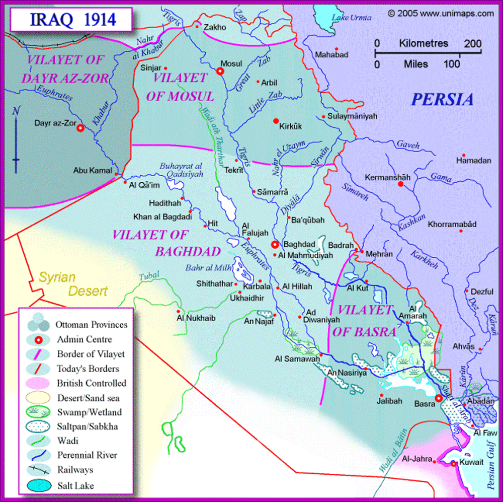 MUSINGS ON IRAQ How The Ottoman Province Of Mosul Became Part Of Iraq