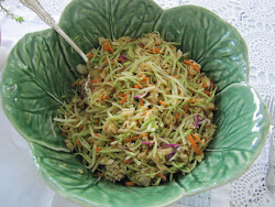 Broccoli Slaw - Page 55 - Two Sisters and the Silver Spoon Cookbook