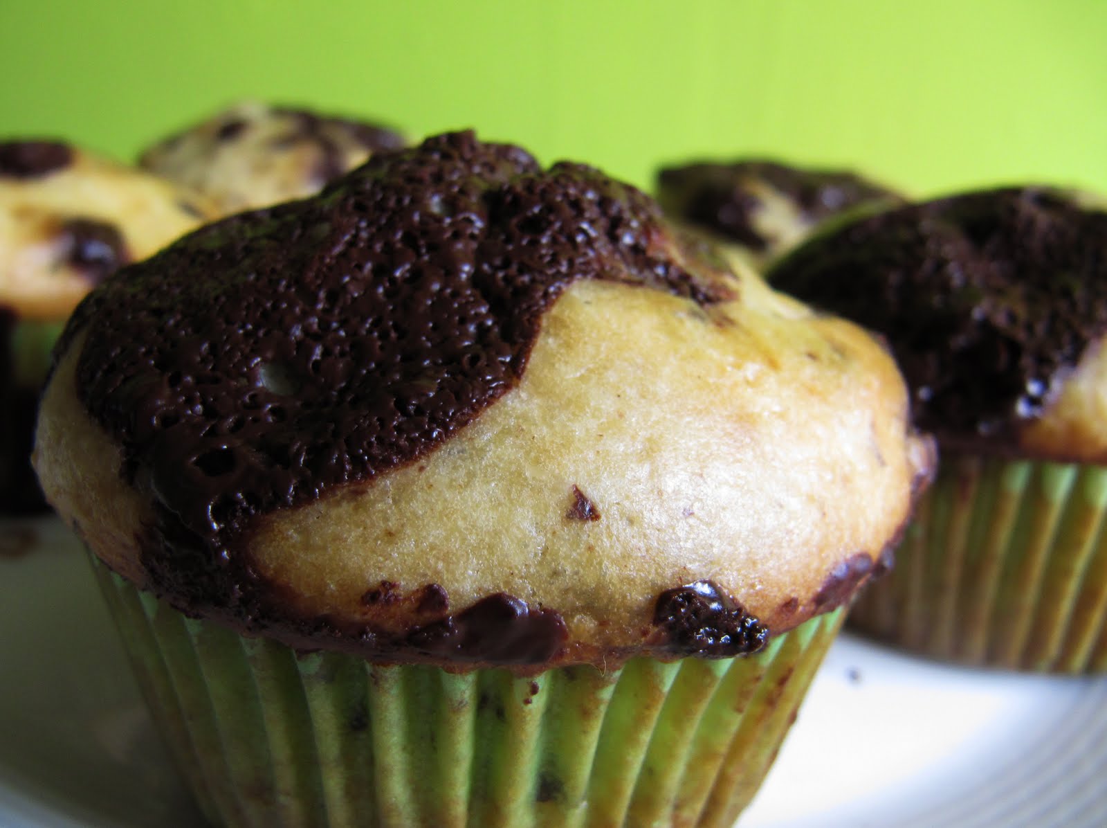 Me and Baking: Vanille muffins met chocolade