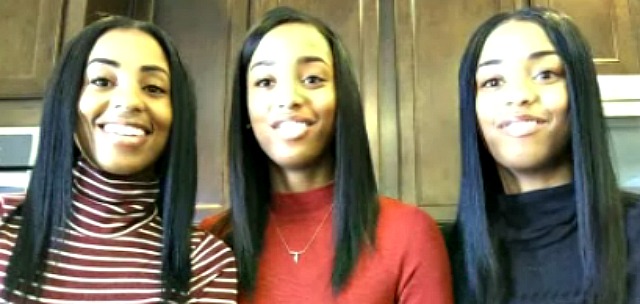 Can YOU tell these twins apart from their mom? lol via geniushowto.blogspot.com viral trending photos