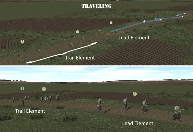Battle Drill Movement Technique 001 Traveling