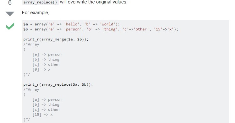 php associative array index php associative array index