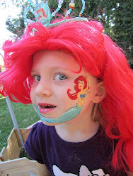 face painting ariel awesome mermaids monsters party chloe karen painted
