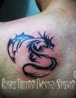 Tribal Dragon Tattoo Design, Tribal Tattoo Design
