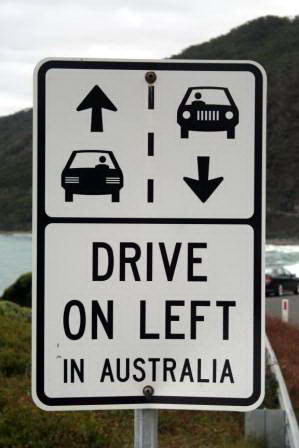 Countries Driving on the Left