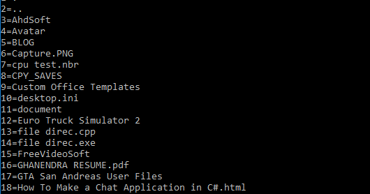 C++ Program to List and Display Files in Current Directory / Folder ...
