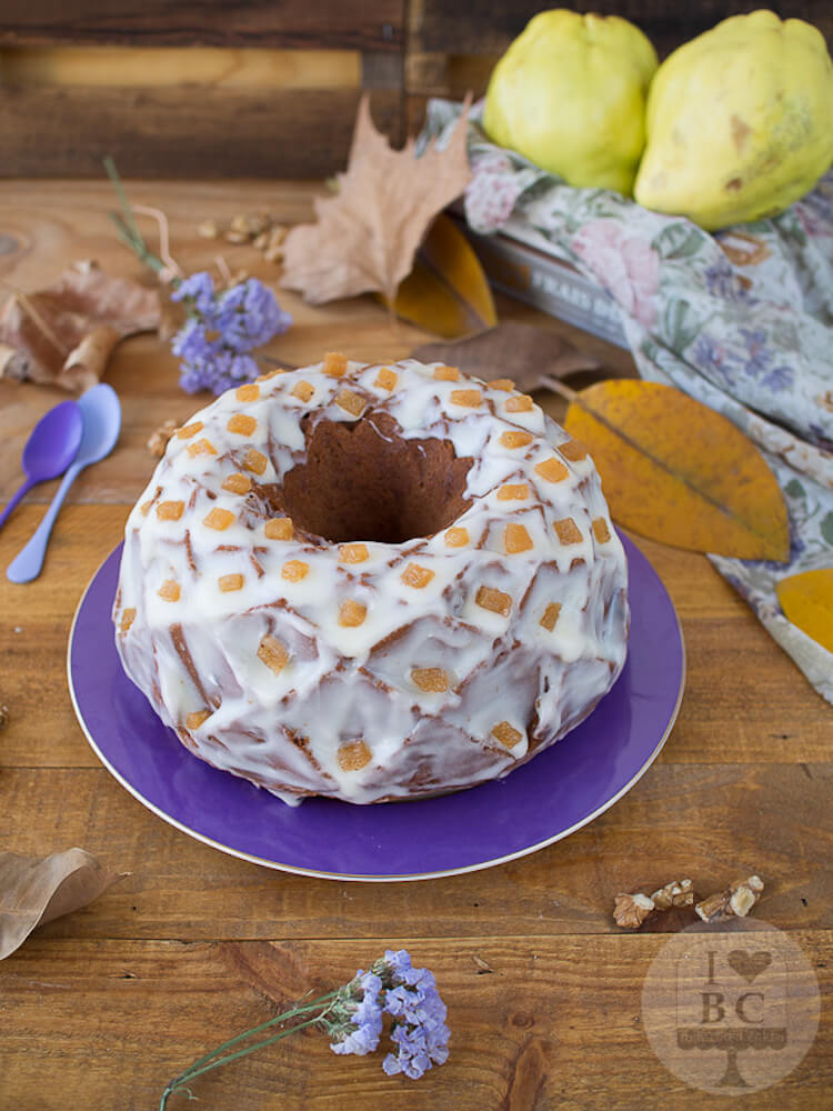 Recetas de otoño fáciles: Bundt cake de membrillo y nueces