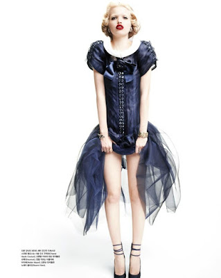 Daphne Groeneveld in Vogue Korea April 2012 by Rafael Stahelin
