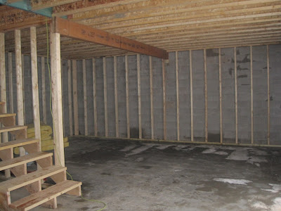 building on love: basement progress building on love: basement progress