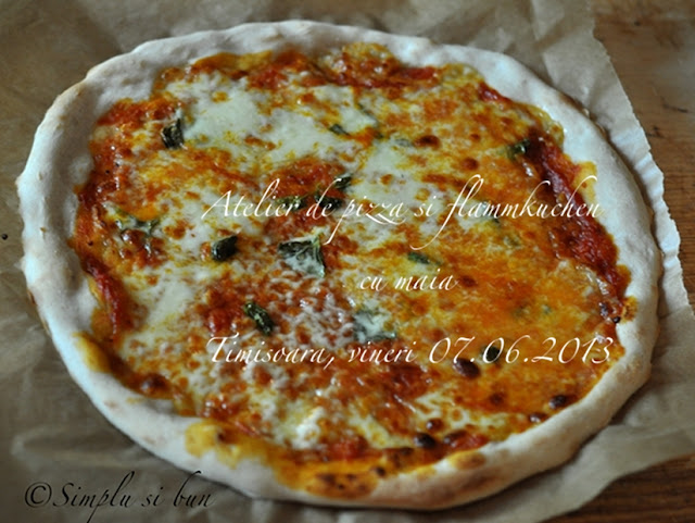 Atelier de pizza si flammkuchen cu maia, Timisoara, 7 iunie 2013!