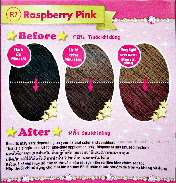 review beautylabo hair color raspberry pink