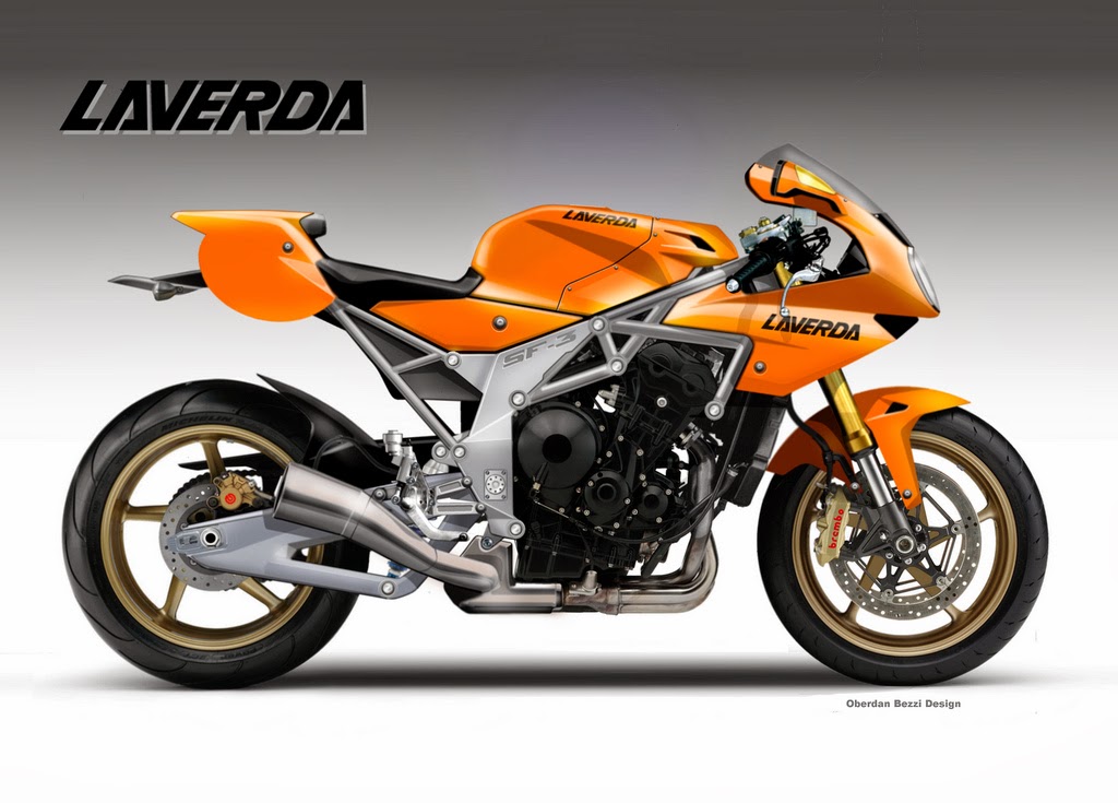 Racing Cafè: Design Corner - Laverda SF-3 Concept by ... yzf r6 wiring diagram 