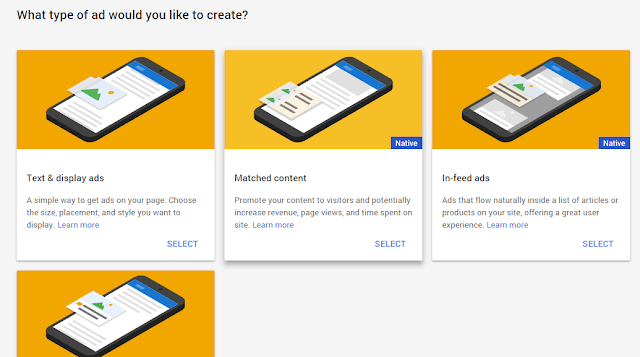 cara membuat iklan link adsense yang berderet ke bawah banyak