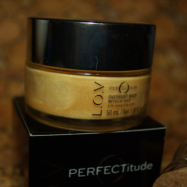 [Beauty] L.O.V PERFECTitude Overnight Mask Metallic Gold